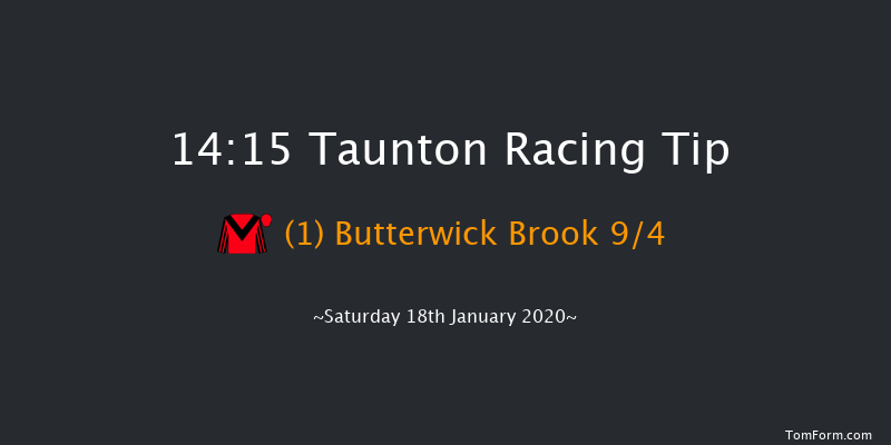 Taunton 14:15 Maiden Hurdle (Class 4) 19f Tue 7th Jan 2020