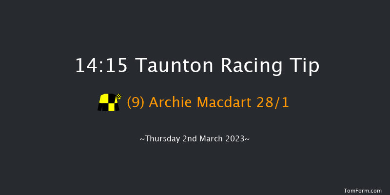 Taunton 14:15 Maiden Hurdle (Class 4) 19f Tue 21st Feb 2023