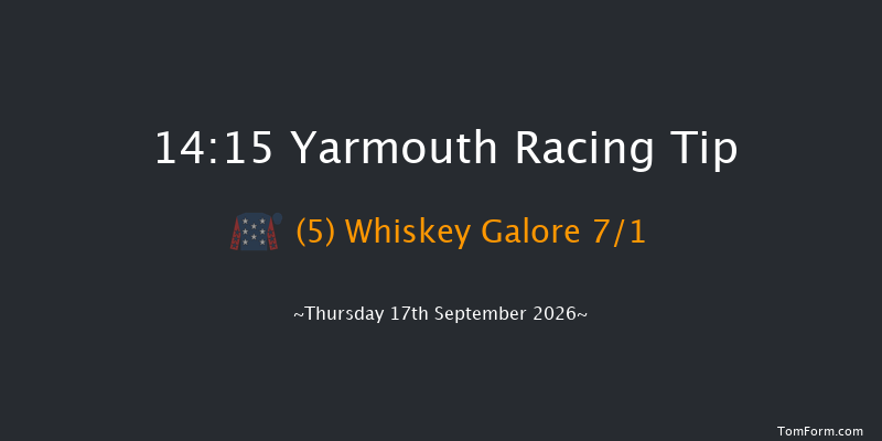 Yarmouth 14-15 (Class 6) 8f Wed 16th Sep 2026