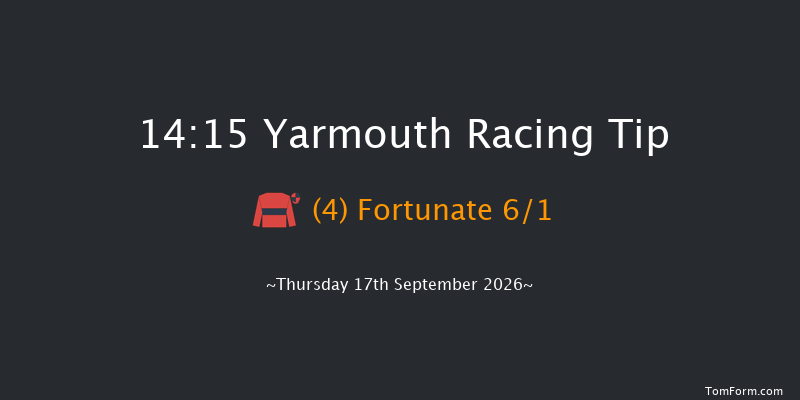 Yarmouth 14-15 (Class 6) 8f Wed 16th Sep 2026