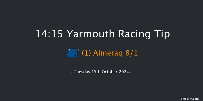 Yarmouth  14:15 Stakes (Class 4) 6f Mon 7th Oct 2024