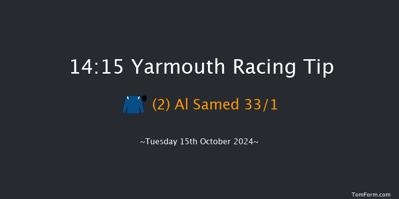 Yarmouth  14:15 Stakes (Class 4) 6f Mon 7th Oct 2024