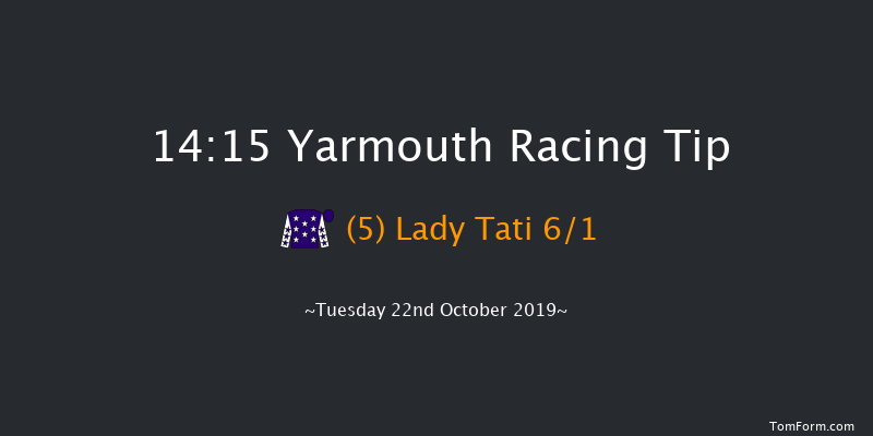 Yarmouth 14:15 Stakes (Class 4) 6f Mon 14th Oct 2019