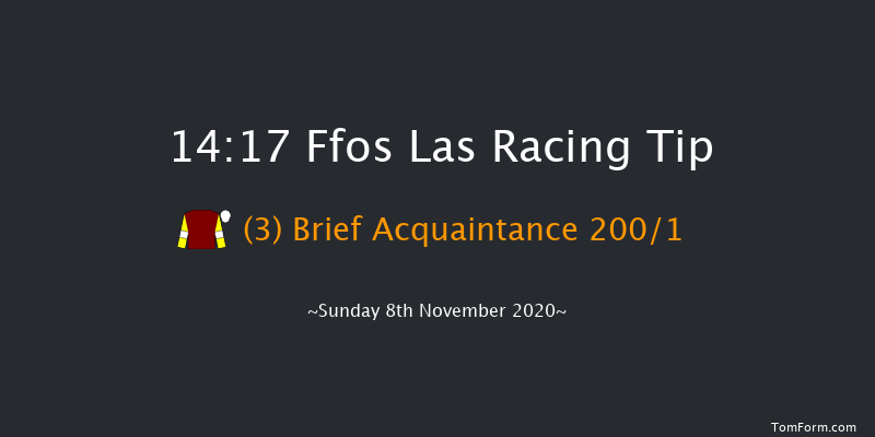 Walters Maiden Hurdle (GBB Race) Ffos Las 14:17 Maiden Hurdle (Class 4) 20f Sun 18th Oct 2020