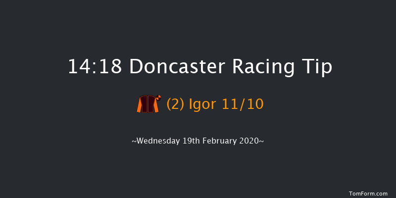 1st Security Solutions EBF 'National Hunt' Novices' Hurdle Doncaster 14:18 Novices Hurdle (Class 4) 19f Thu 6th Feb 2020