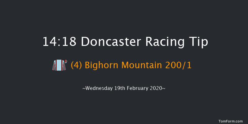 1st Security Solutions EBF 'National Hunt' Novices' Hurdle Doncaster 14:18 Novices Hurdle (Class 4) 19f Thu 6th Feb 2020