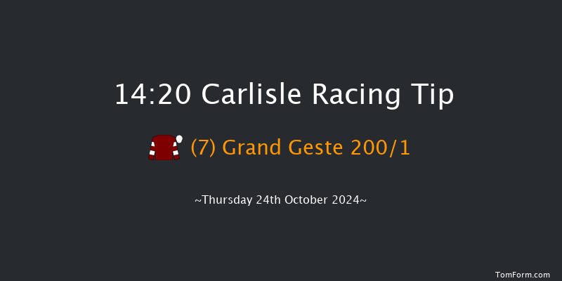 Carlisle  14:20 Maiden Hurdle (Class 4) 20f Thu 17th Oct 2024