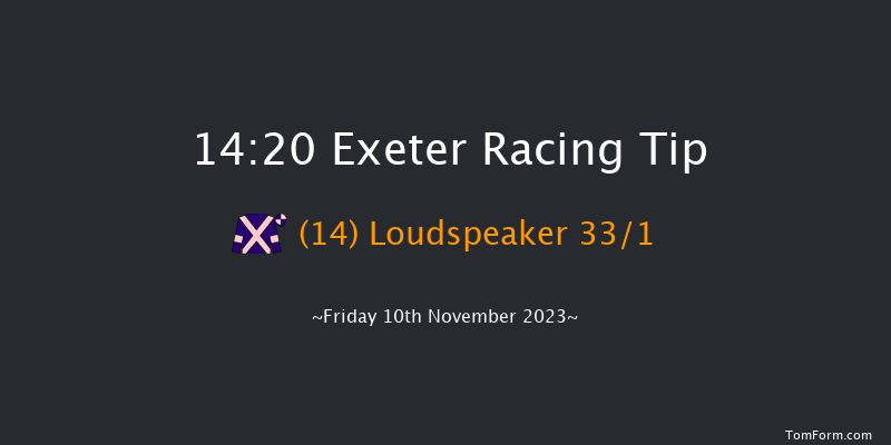 Exeter 14:20 Handicap Hurdle (Class 5) 17f Tue 24th Oct 2023