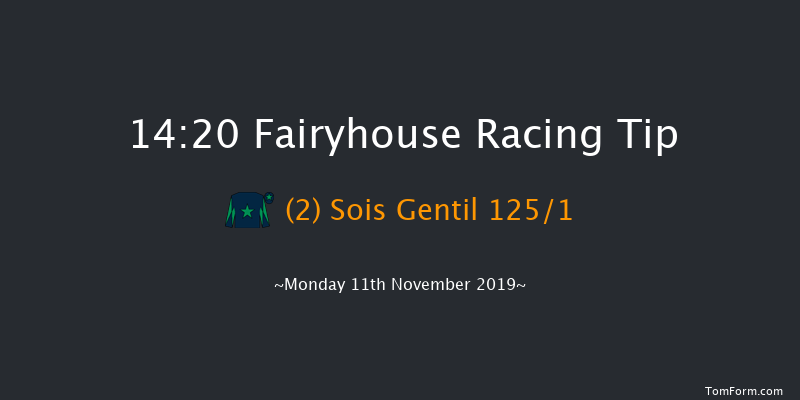 Fairyhouse 14:20 Maiden Hurdle 16f Sat 12th Oct 2019