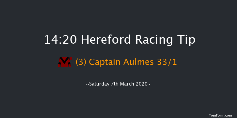 Enjoy The Cheltenham Festival With Mansionbet Novices' Hurdle Hereford 14:20 Maiden Hurdle (Class 4) 20f Thu 19th Dec 2019
