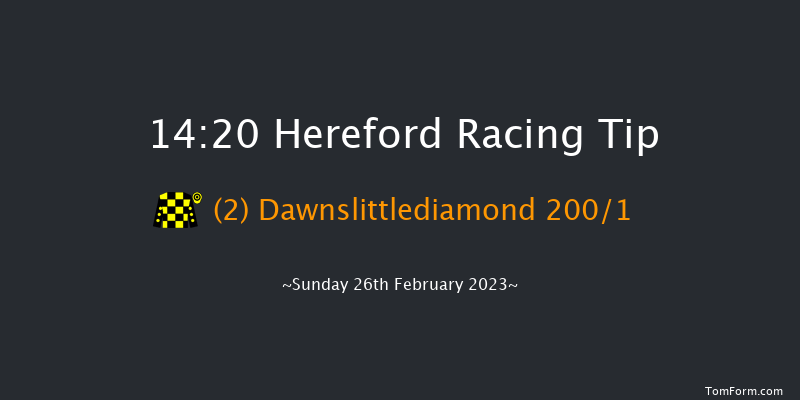 Hereford 14:20 Maiden Hurdle (Class 4) 16f Wed 15th Feb 2023