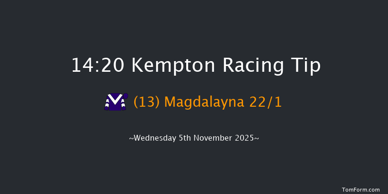 Kempton 14-20 (Class 6) 8f Mon 3rd Nov 2025