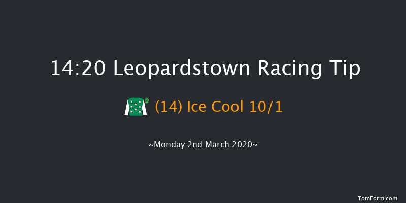 Tri Equestrian Handicap Hurdle (80-109) Leopardstown 14:20 Handicap Hurdle 24f Sun 1st Mar 2020