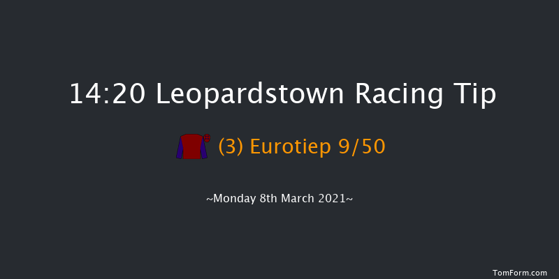 Connolly's RED MILLS Irish EBF Auction Novice Hurdle Leopardstown 14:20 Maiden Hurdle 16f Sun 7th Mar 2021