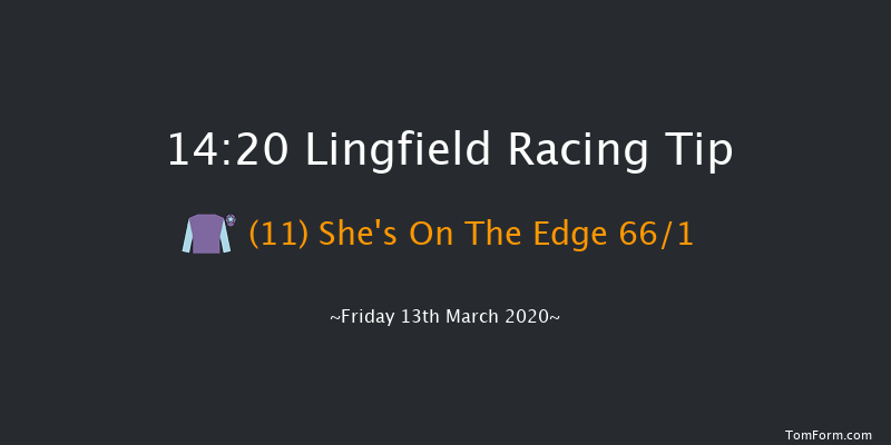 Bombardier British Hopped Amber Beer Novice Stakes Lingfield 14:20 Stakes (Class 5) 8f Wed 11th Mar 2020