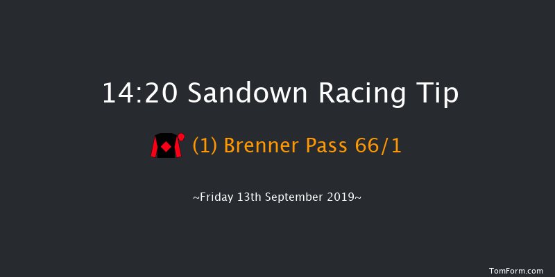 Sandown 14:20 Maiden (Class 4) 5f Sat 31st Aug 2019