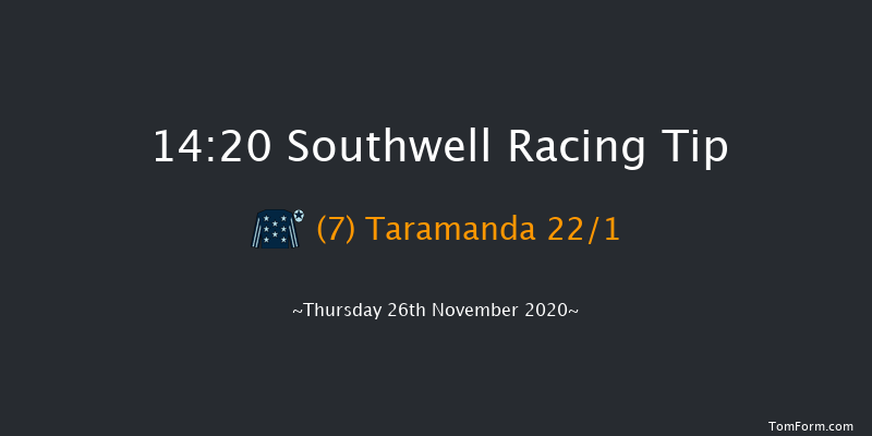 Bombardier 'March To Your Own Drum' Handicap (Div 1) Southwell 14:20 Handicap (Class 6) 8f Tue 24th Nov 2020
