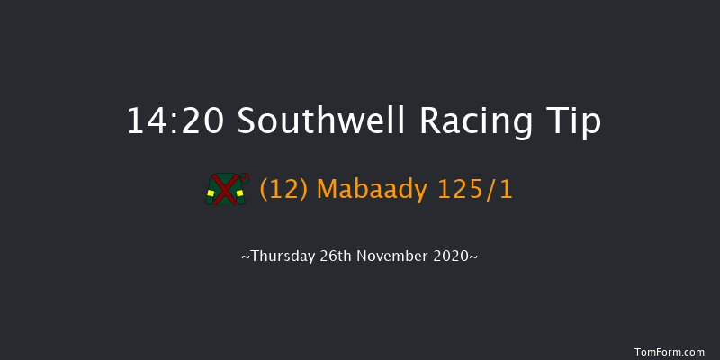 Bombardier 'March To Your Own Drum' Handicap (Div 1) Southwell 14:20 Handicap (Class 6) 8f Tue 24th Nov 2020