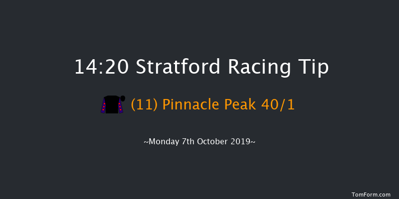Stratford 14:20 Maiden Hurdle (Class 4) 16f Sat 7th Sep 2019