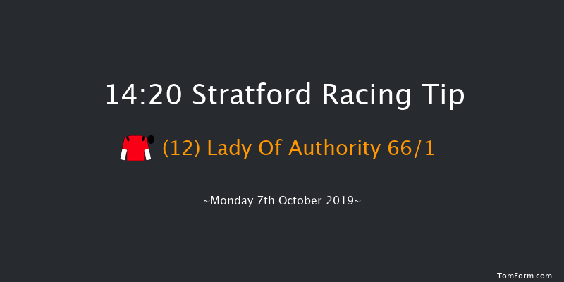 Stratford 14:20 Maiden Hurdle (Class 4) 16f Sat 7th Sep 2019