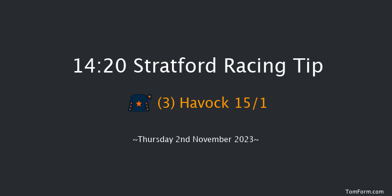 Stratford 14:20 Maiden Hurdle (Class 3) 16f Mon 9th Oct 2023