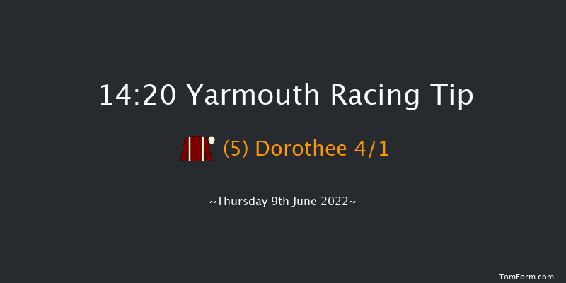 Yarmouth 14:20 Maiden (Class 5) 6f Wed 8th Jun 2022