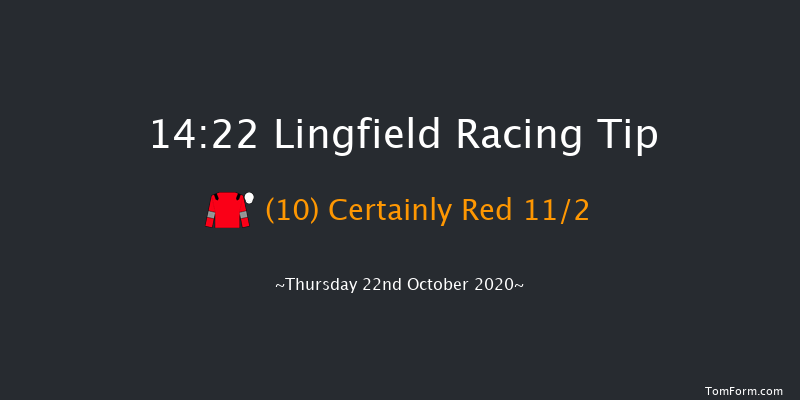 Visit attheraces.com/jumps Handicap Hurdle Lingfield 14:22 Handicap Hurdle (Class 4) 23f Thu 15th Oct 2020