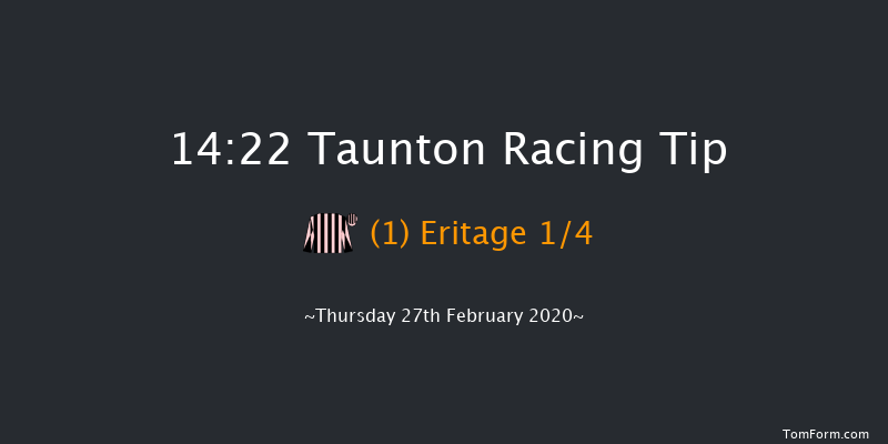 Brendon Soper Memorial Novices' Hurdle Taunton 14:22 Maiden Hurdle (Class 4) 19f Sun 2nd Feb 2020