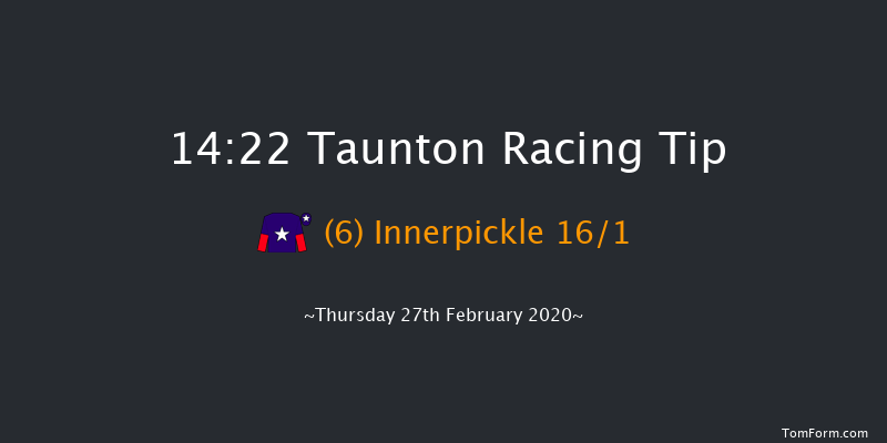 Brendon Soper Memorial Novices' Hurdle Taunton 14:22 Maiden Hurdle (Class 4) 19f Sun 2nd Feb 2020