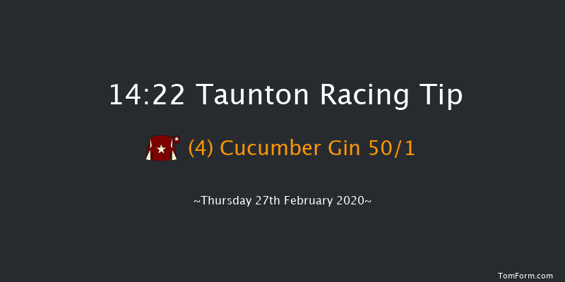 Brendon Soper Memorial Novices' Hurdle Taunton 14:22 Maiden Hurdle (Class 4) 19f Sun 2nd Feb 2020