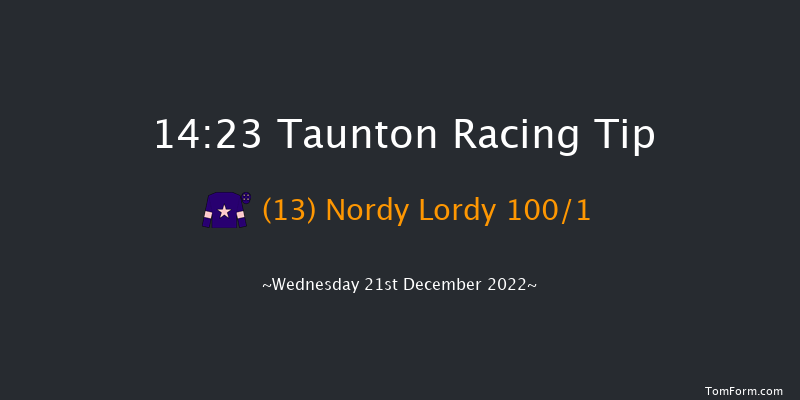 Taunton 14:23 Maiden Hurdle (Class 4) 16f Thu 8th Dec 2022