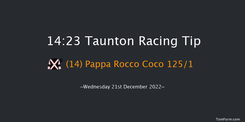 Taunton 14:23 Maiden Hurdle (Class 4) 16f Thu 8th Dec 2022