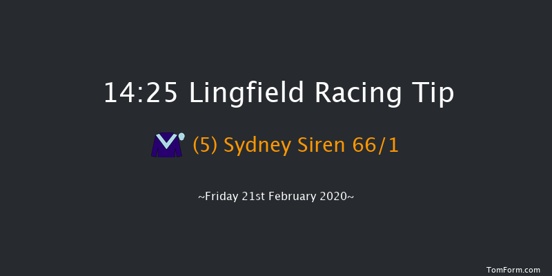 Ladbrokes 'Play 1-2-Free' On Football Novice Stakes (Plus 10) Lingfield 14:25 Stakes (Class 5) 12f Mon 17th Feb 2020