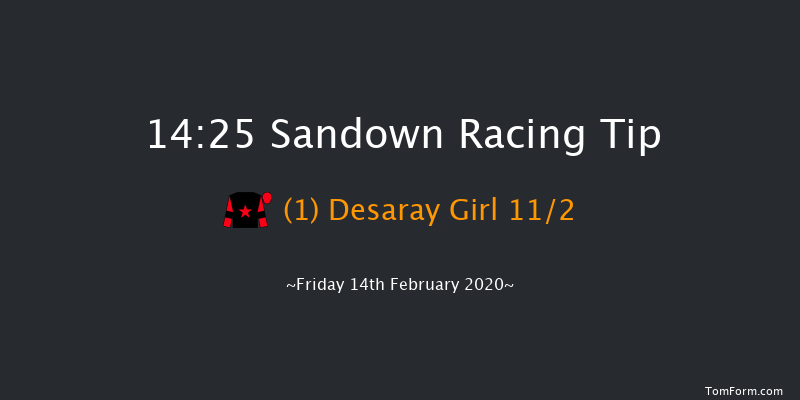 Weatherbys TBA Jane Seymour Mares' Novices' Hurdle (Grade 2) Sandown 14:25 Maiden Hurdle (Class 1) 20f Sat 1st Feb 2020