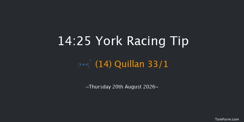 York 14-25 (Class 2) 6f Wed 19th Aug 2026