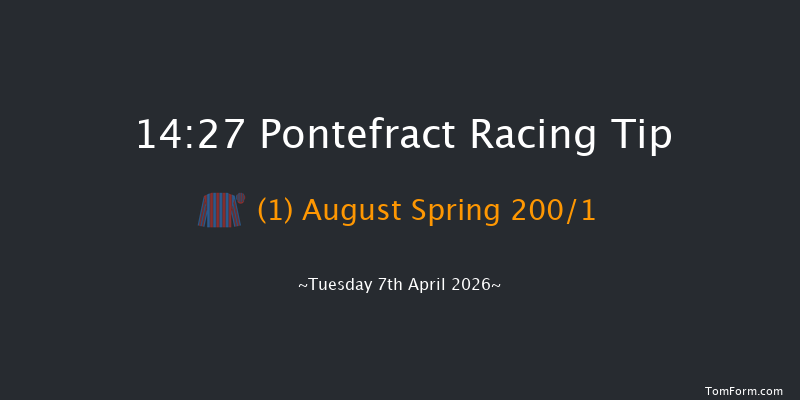 Pontefract 14-27 (Class 4) 8f Mon 20th Oct 2025