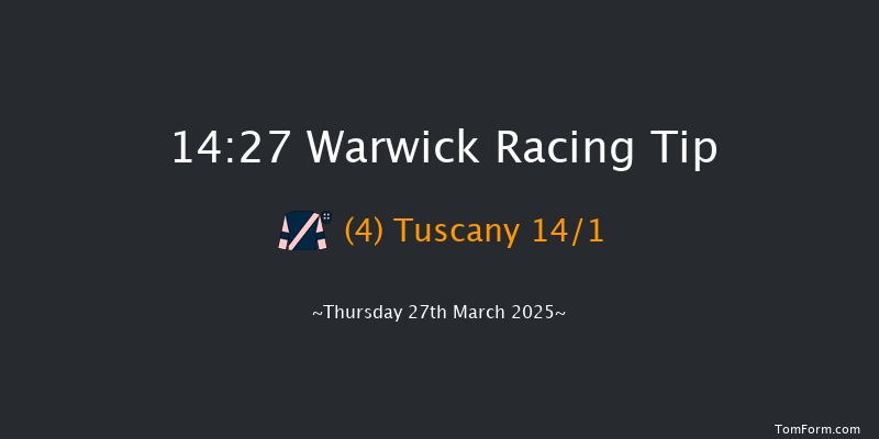 Warwick  14:27 Maiden Hurdle (Class 4) 21f Sun 9th Mar 2025