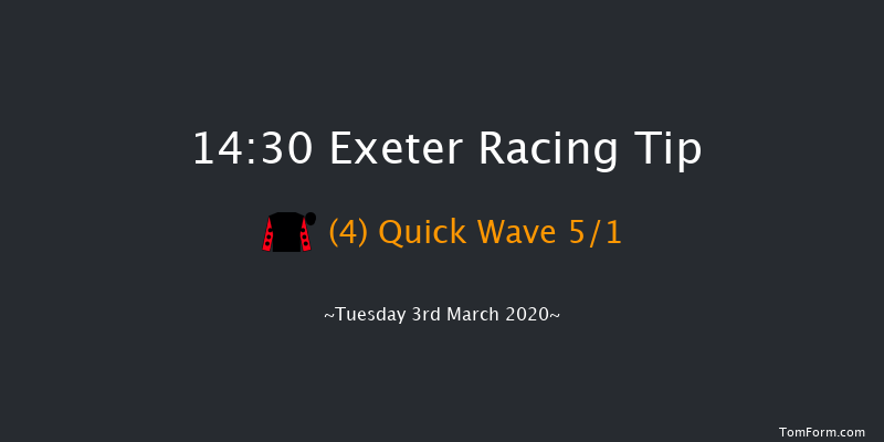 Weatherbys TBA Chase (Novices' Limited Handicap) Exeter 14:30 Handicap Chase (Class 3) 24f Fri 21st Feb 2020