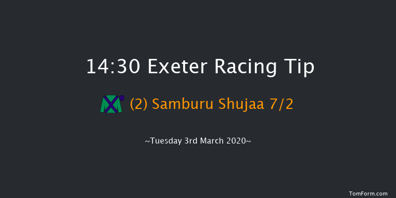 Weatherbys TBA Chase (Novices' Limited Handicap) Exeter 14:30 Handicap Chase (Class 3) 24f Fri 21st Feb 2020