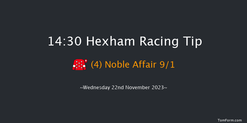 Hexham 14:30 Handicap Hurdle (Class 4) 20f Fri 10th Nov 2023
