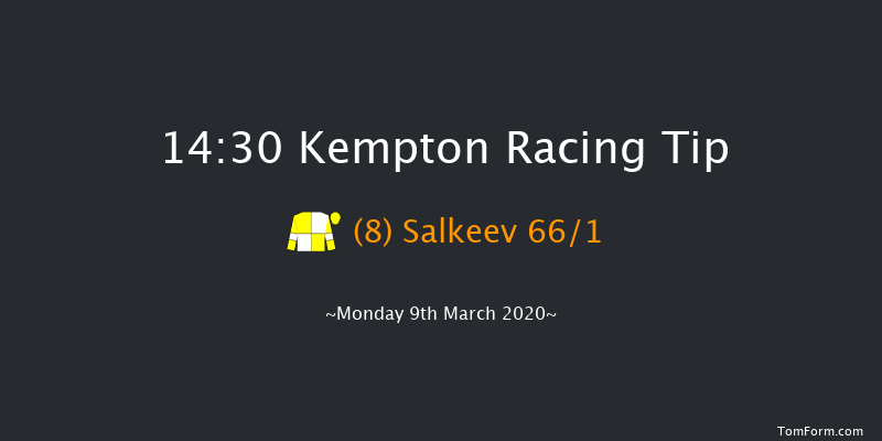 Racing TV Novice Auction Stakes Kempton 14:30 Stakes (Class 5) 8f Wed 4th Mar 2020