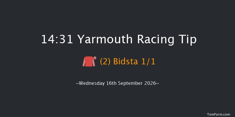 Yarmouth 14-31 (Class 4) 6f Tue 15th Sep 2026