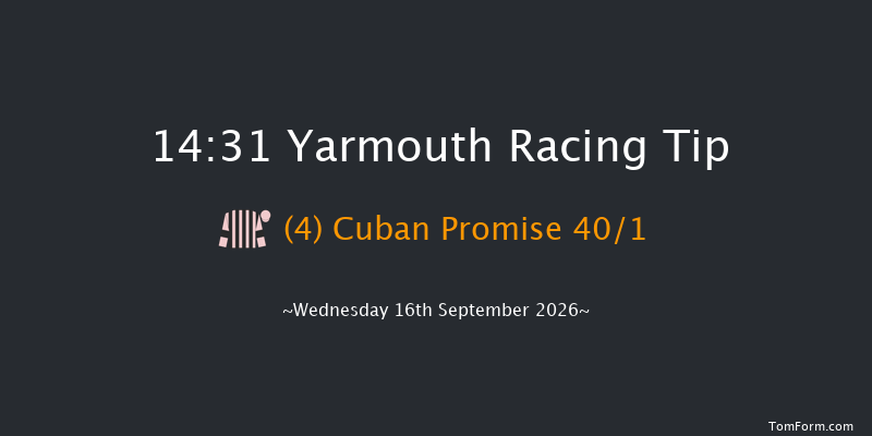 Yarmouth 14-31 (Class 4) 6f Tue 15th Sep 2026