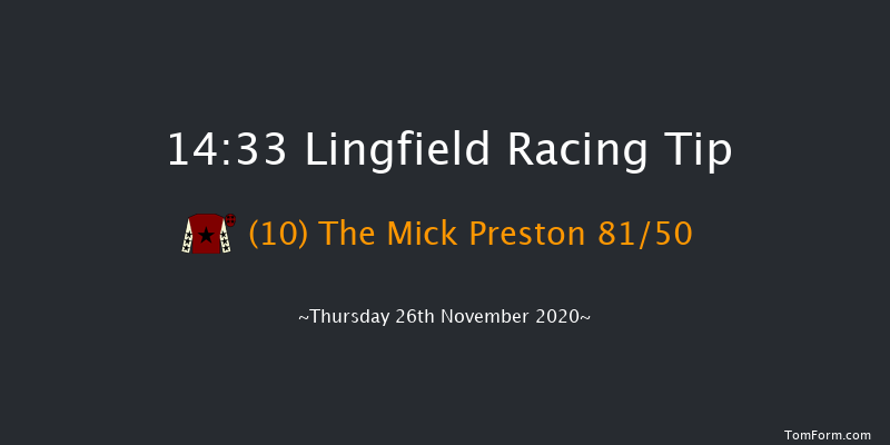 Follow At The Races On Twitter Novices' Hurdle (GBB Race) Lingfield 14:33 Novices Hurdle (Class 4) 16f Wed 25th Nov 2020