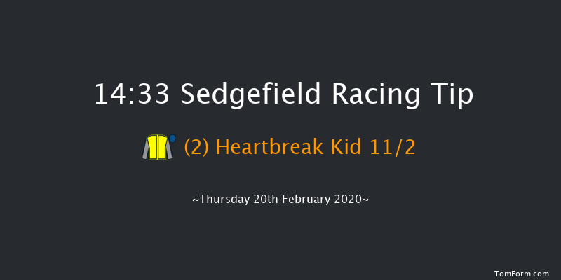 British EBF 'National Hunt' Novices' Hurdle Sedgefield 14:33 Maiden Hurdle (Class 4) 17f Tue 4th Feb 2020