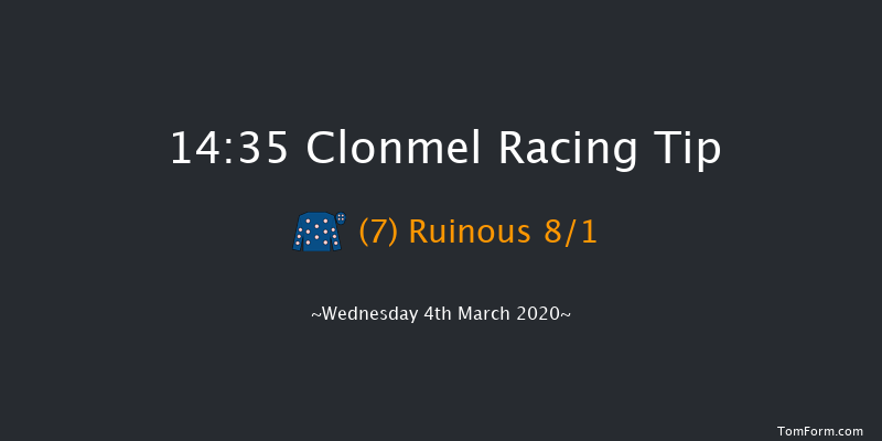 Derrygrath Maiden Hurdle Clonmel 14:35 Maiden Hurdle 16f Thu 27th Feb 2020