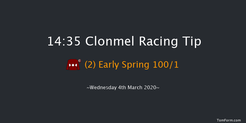 Derrygrath Maiden Hurdle Clonmel 14:35 Maiden Hurdle 16f Thu 27th Feb 2020