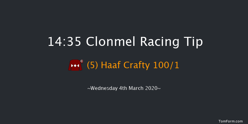 Derrygrath Maiden Hurdle Clonmel 14:35 Maiden Hurdle 16f Thu 27th Feb 2020