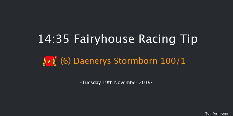 Fairyhouse 14:35 Maiden Hurdle 20f Tue 12th Nov 2019