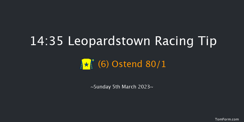 Leopardstown 14:35 Maiden Hurdle 20f Sun 5th Feb 2023